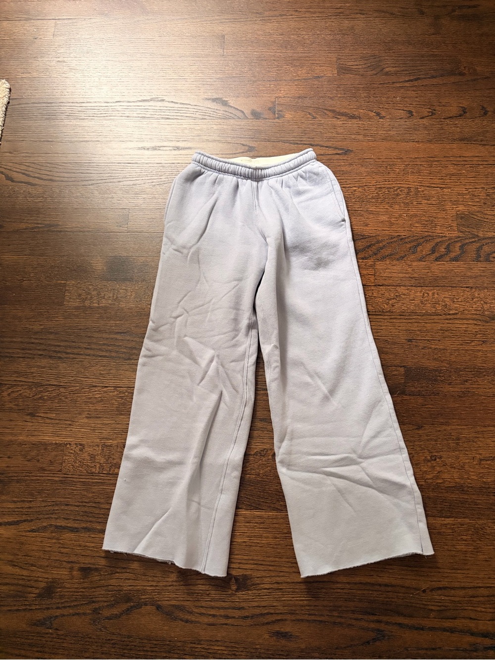 wild fable Kids Light Gray Wide-Leg Sweatpants